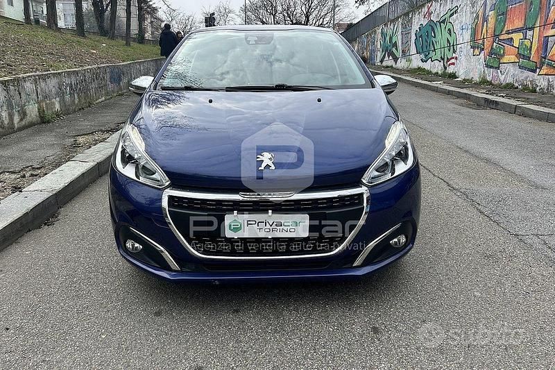 Usata Peugeot 208 S 110 CV (80 kW) 2016 Blu Utilitaria