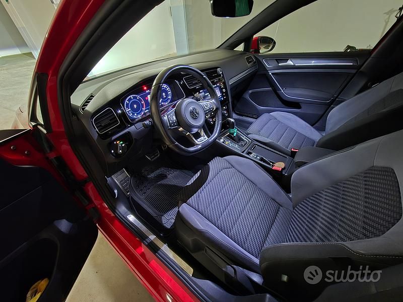 Usata VW Golf VII R-line 2018 Rosso