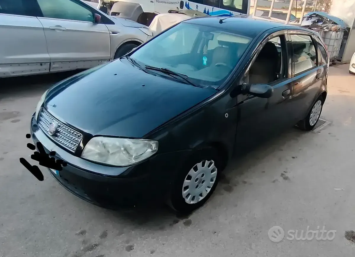 Usata Fiat Punto 60 CV (44 kW) 2009 Nero Utilitaria
