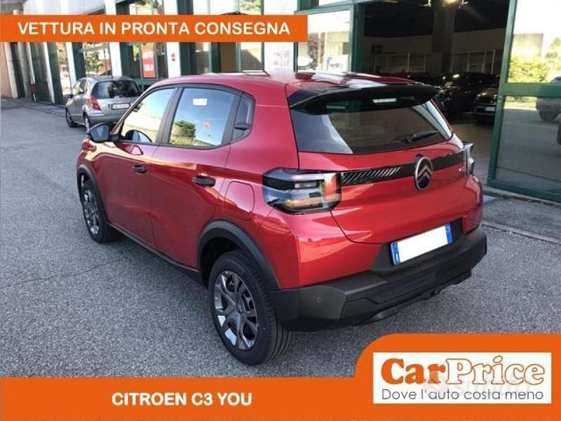 Nuova Citroën C3 PureTech 100 CV (73 kW) 2025 Vari colori SUV