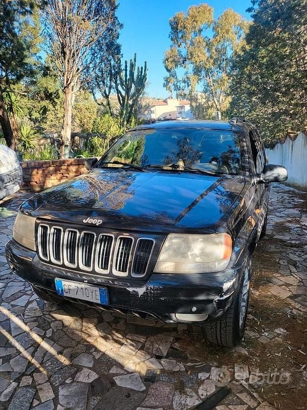 Usata Jeep Grand Cherokee Overland 2003 Nero SUV