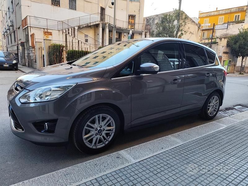 Usata Ford C-MAX Titanium 116 CV (85 kW) 2015 Grigio Monovolume