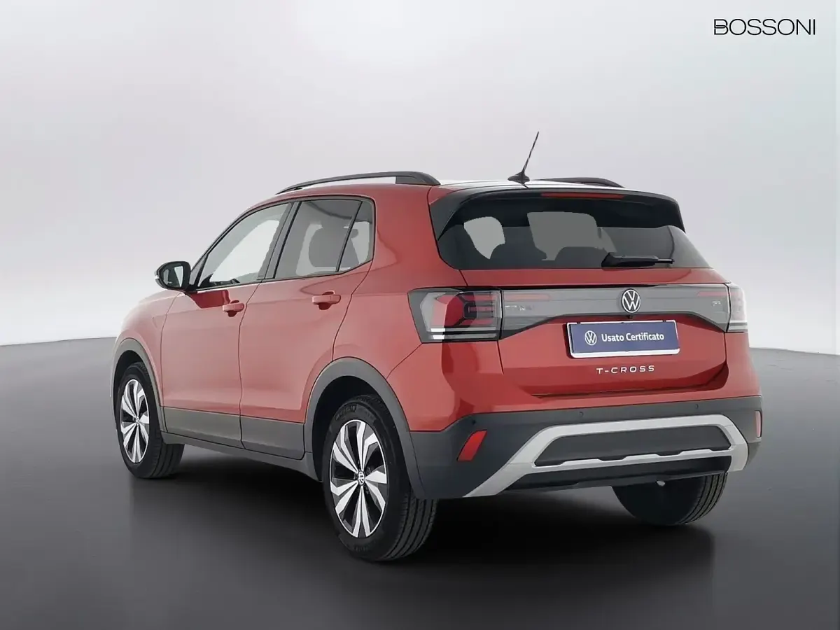 Usata VW T-Cross Edition 95 CV (69 kW) 2024 Rosso SUV
