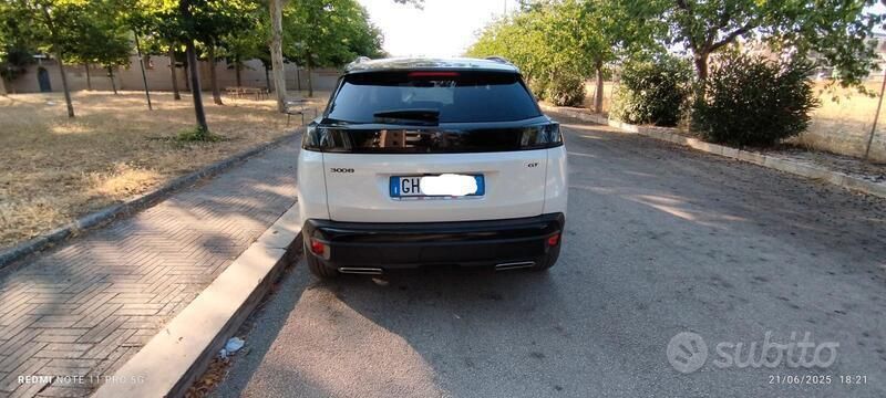 Usata Peugeot 3008 GT 131 CV (96 kW) 2022 Bianco Station wagon