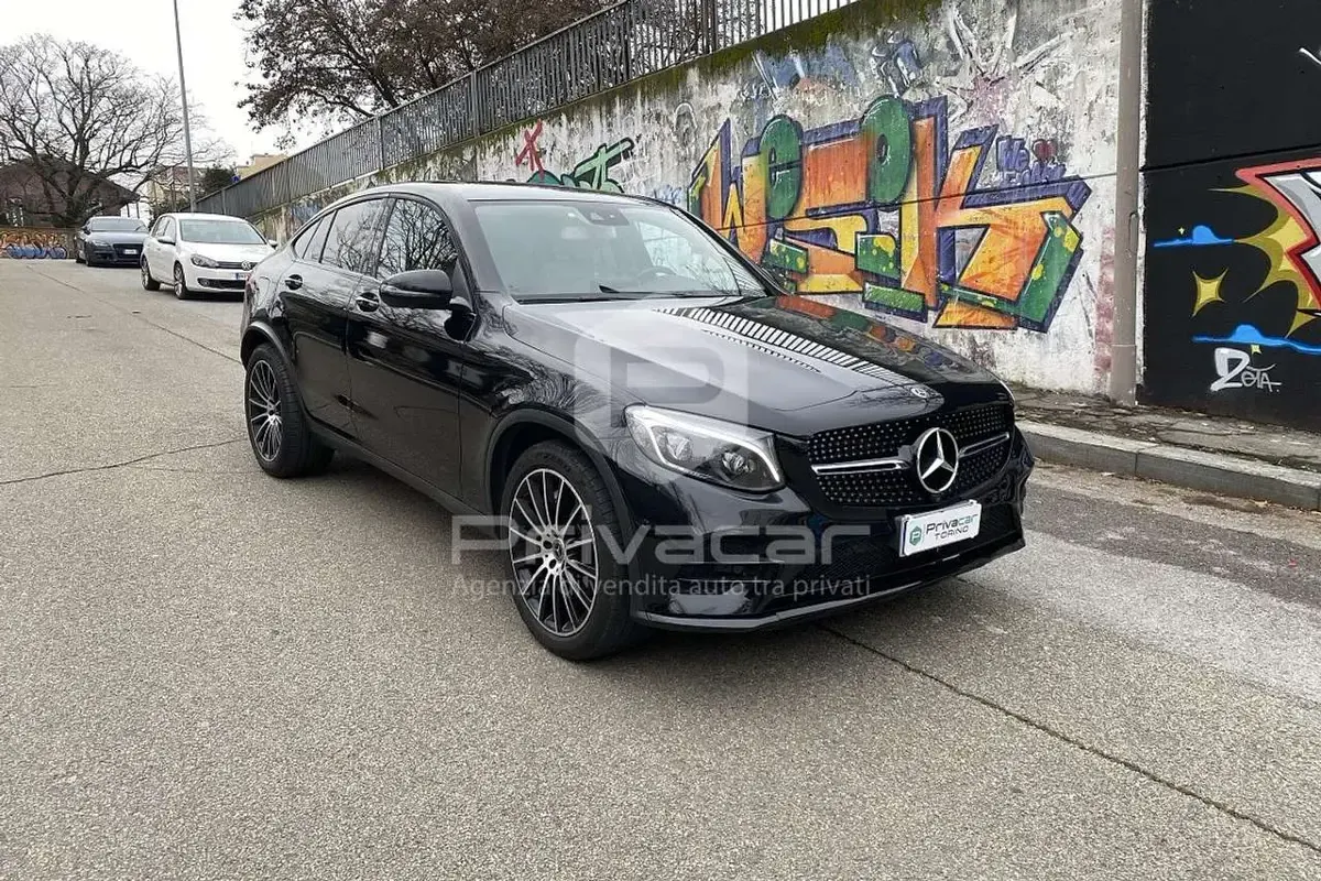 Usata Mercedes GLC250 Premium 204 CV (150 kW) 2019 Nero Coupé