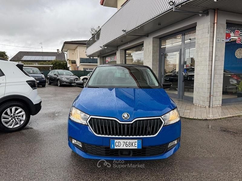 Usata Skoda Fabia 60 CV (44 kW) 2021 Blu Berlina