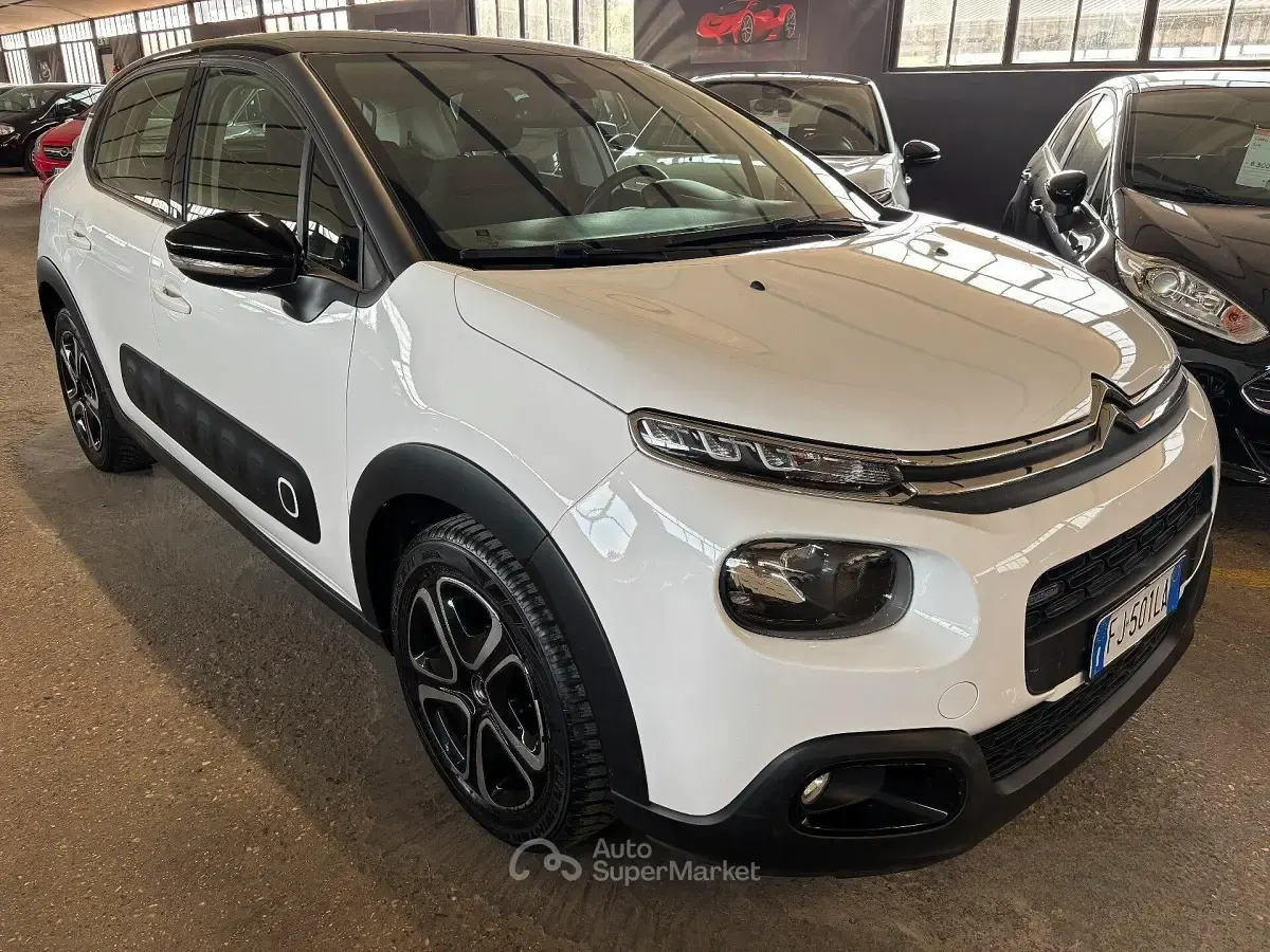 Usata Citroën C3 Feel 82 CV (60 kW) 2017 Bianco Berlina
