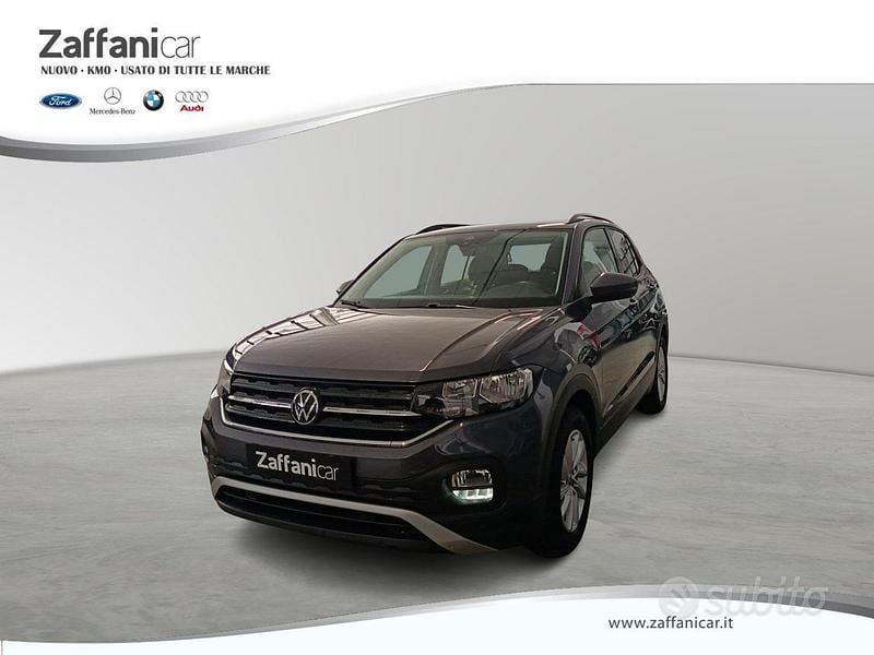 Blu Usata 2023 VW T-Cross Style SUV | 17.900 € (Buon prezzo) - Immagine 1/4