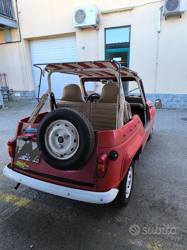Usata Renault R4 1987 Rosso Cabrio