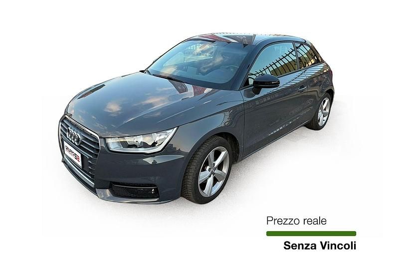 Usata Audi A1 Design 82 CV (60 kW) 2017 Grigio Utilitaria