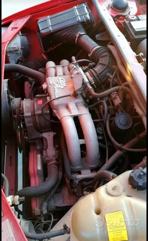 Usata Alfa Romeo 33 90 CV (66 kW) 1994 Rosso Berlina