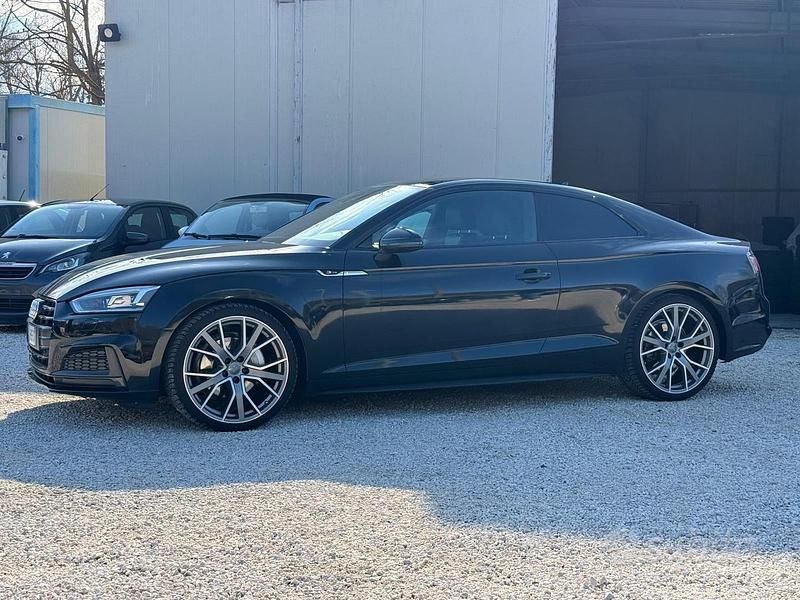 Usata Audi A5 S-Line 190 CV (139 kW) 2019 Nero Coupé