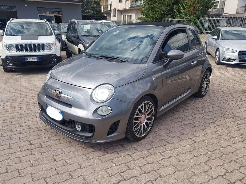 Grigio Usata 2014 Abarth 595 Custom Cabrio | 12.990 € (Buon prezzo) - Immagine 1/4