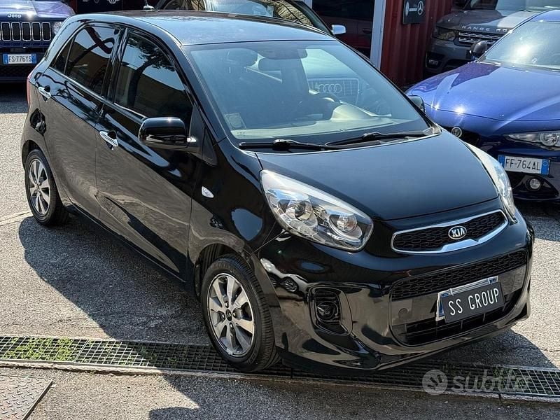 Usata Kia Picanto 67 CV (49 kW) 2016 Nero Utilitaria
