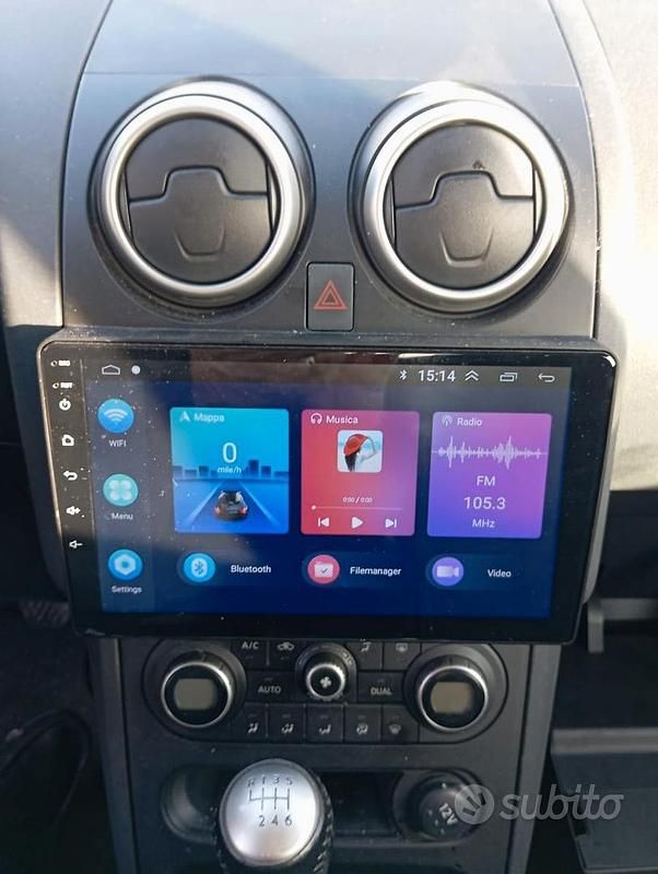 Usata Nissan Qashqai 110 CV (80 kW) 2010 Grigio SUV