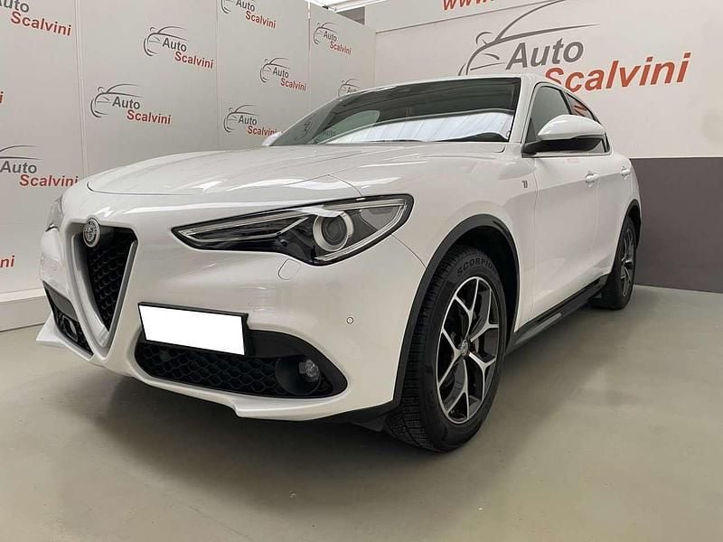 Usata Alfa Romeo Stelvio Ti 210 CV (154 kW) 2021 Bianco SUV