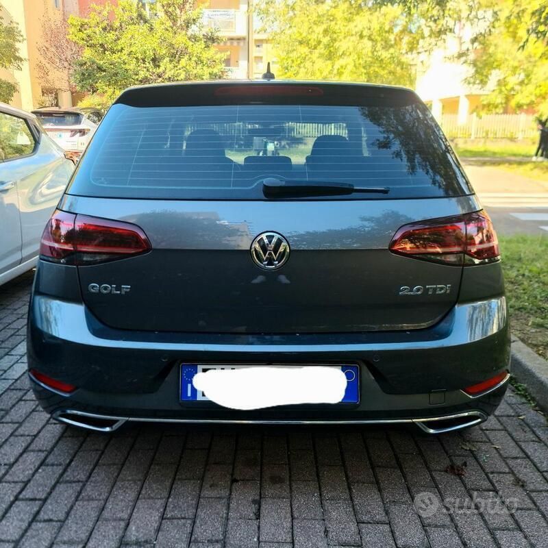 Usata VW Golf VII 150 CV (110 kW) 2018 Grigio Berlina
