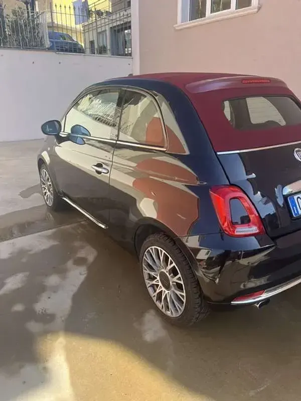 Usata Fiat 500C Dolcevita 69 CV (50 kW) 2021 Nero Cabrio