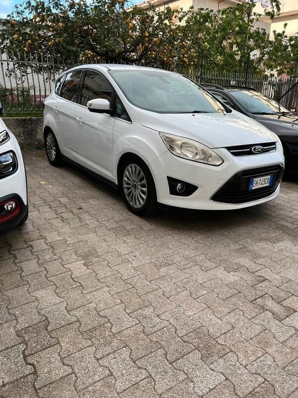 Usata Ford C-MAX Titanium 115 CV (84 kW) 2012 Bianco Monovolume