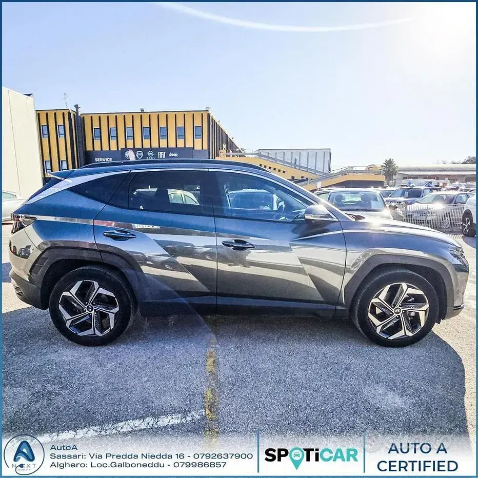 Usata Hyundai Tucson 179 CV (131 kW) 2024 Grigio SUV