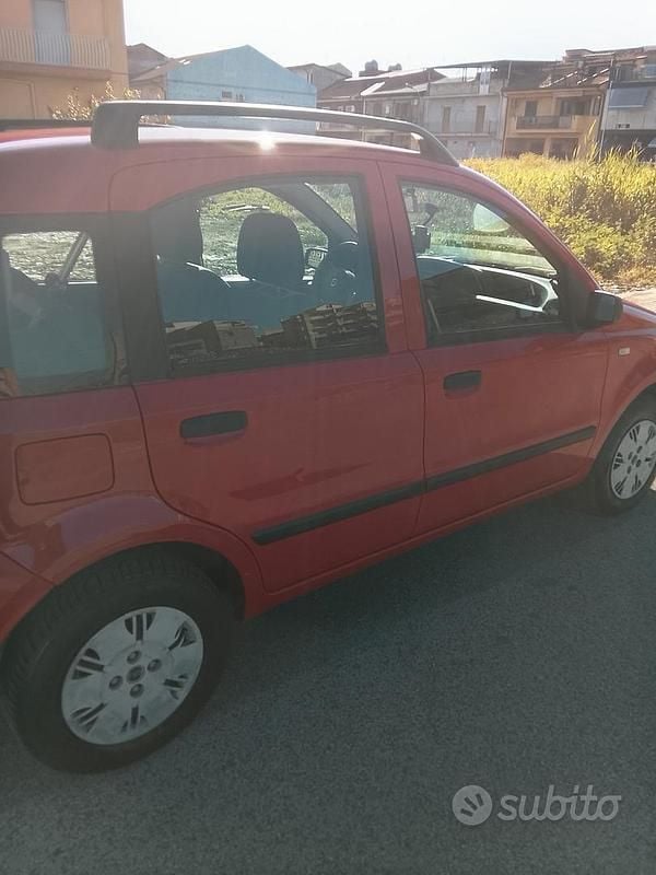 Usata Fiat Panda 2007 Rosso Utilitaria