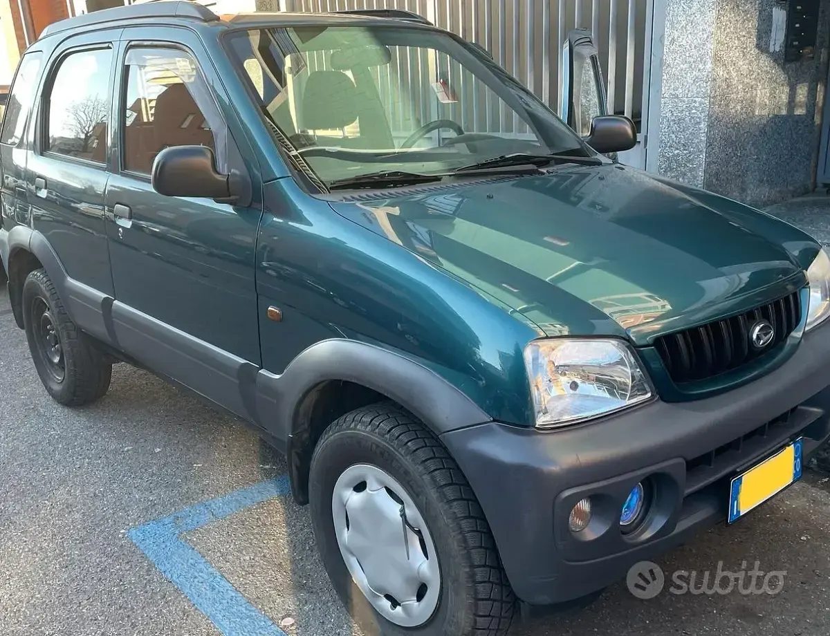 Usata Daihatsu Terios 86 CV (63 kW) 2004 Verde metallizzato SUV