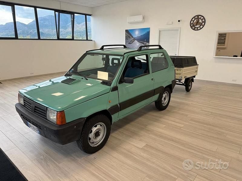 Usata Fiat Panda 4x4 Trekking 40 CV (29 kW) 2000 Verde Utilitaria