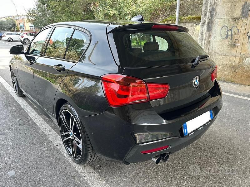 Usata BMW 118 150 CV (110 kW) 2017 Nero Utilitaria