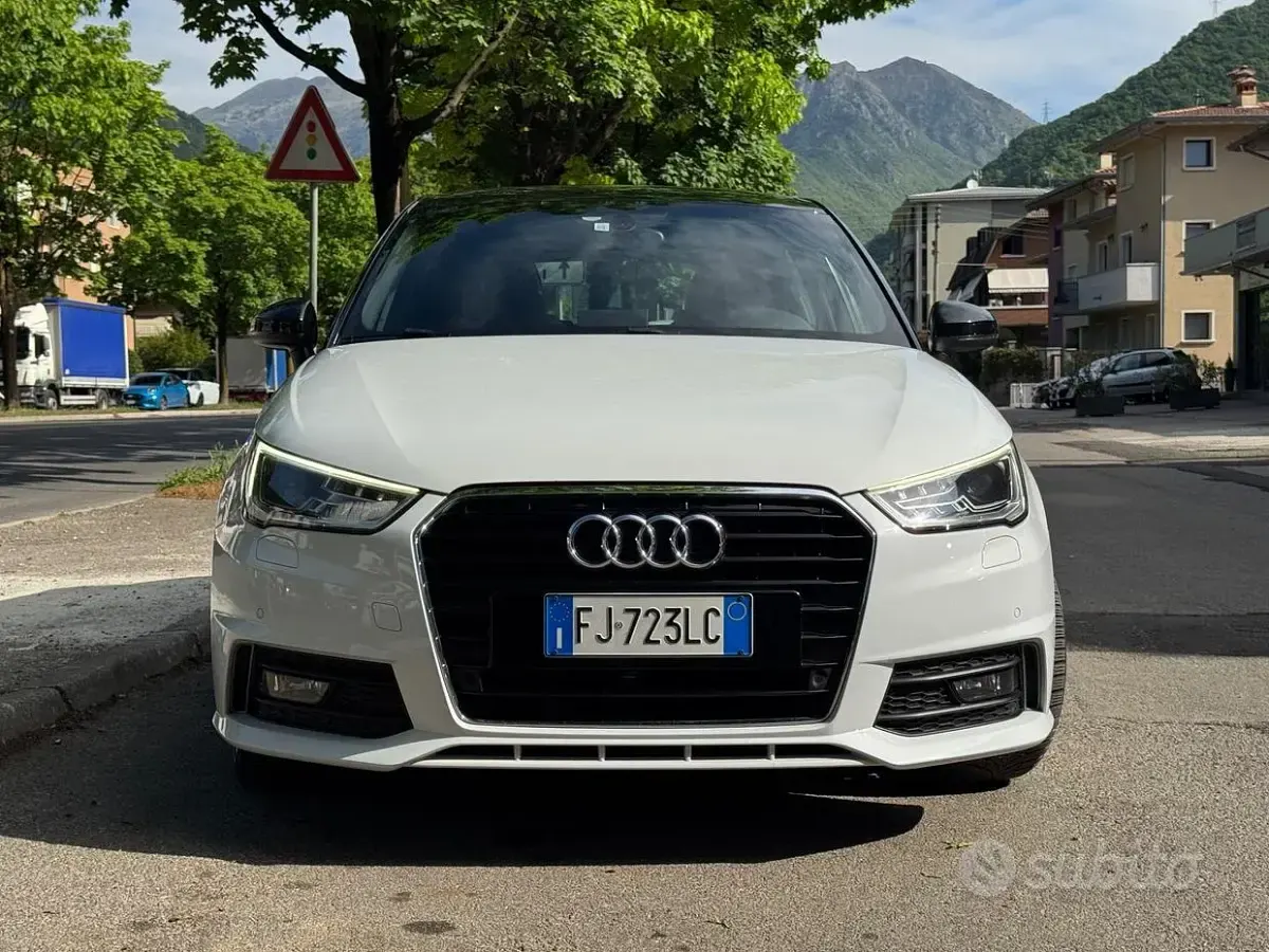 Usata Audi A1 Admired 90 CV (66 kW) 2017 Bianco Utilitaria