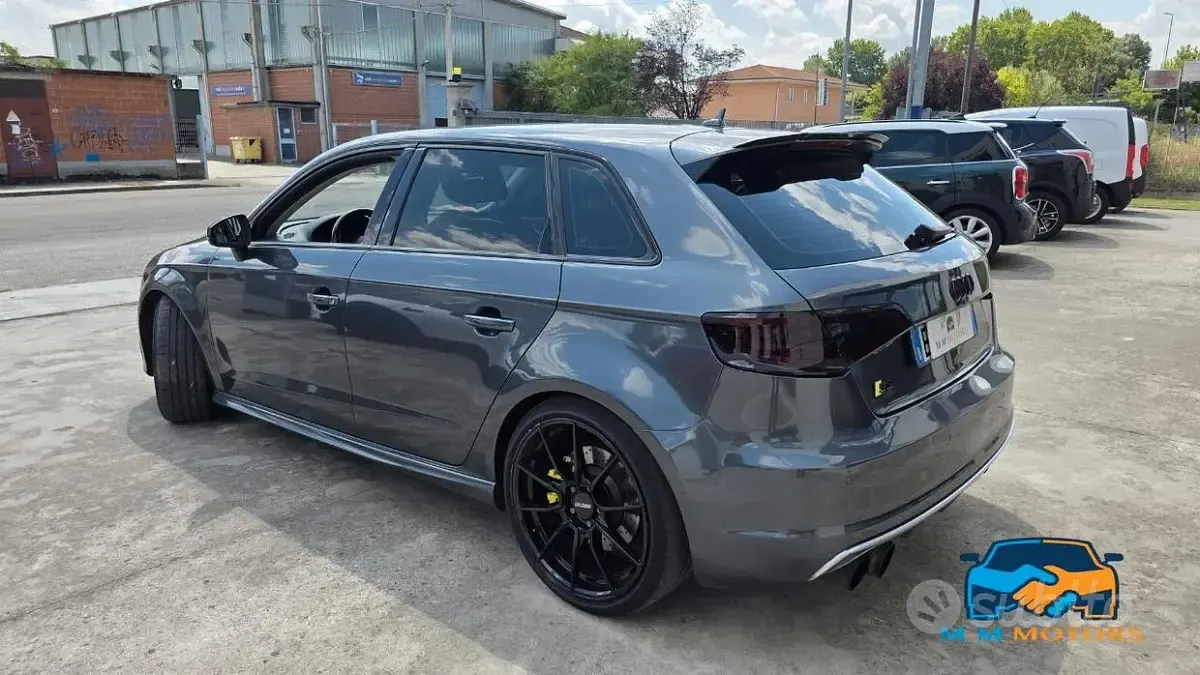 Usata Audi S3 Ambiente 300 CV (220 kW) 2016 Grigio Berlina