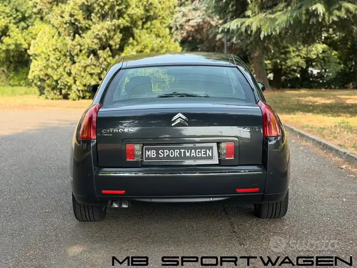 Usata Citroën C6 Exclusive 204 CV (150 kW) 2006 Nero Berlina