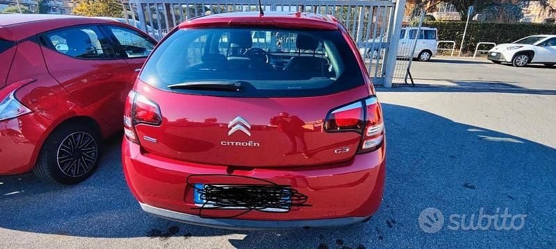 Begagnad Citroën C3 75 HK (55 kW) 2015 Röd Halvkombi