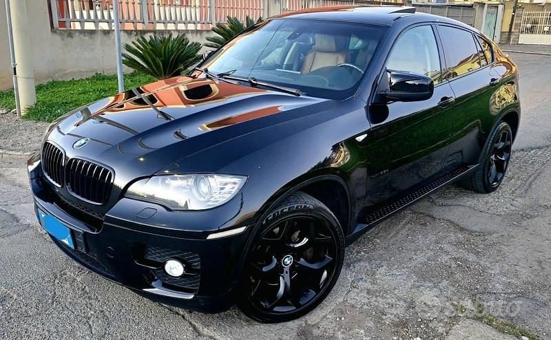 Usata BMW X6 285 CV (209 kW) 2010 Nero SUV