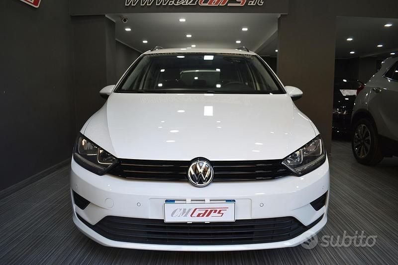 Usata VW Golf Sportsvan Trendline 87 CV (63 kW) 2016 Bianco Monovolume