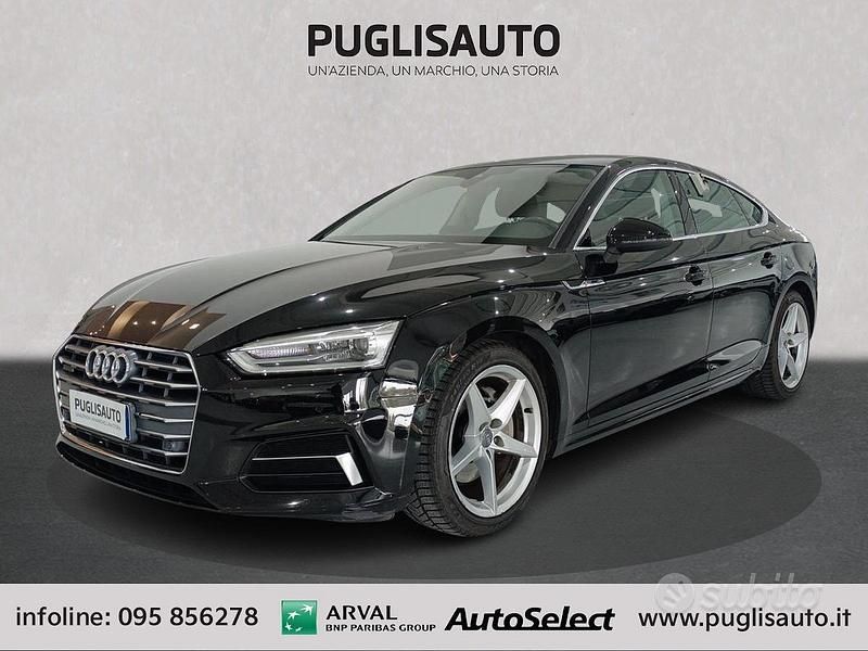 Usata Audi A5 Business 190 CV (139 kW) 2018 Nero Coupé