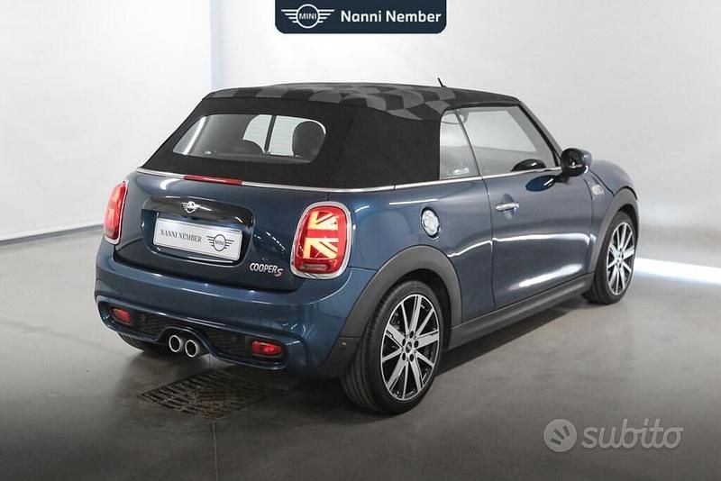 Usata Mini Cooper S Cabriolet 192 CV (141 kW) 2020 Blu/azzurro Cabrio