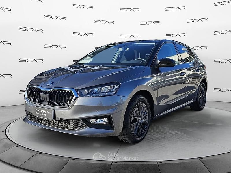 Usata Skoda Fabia Style 95 CV (69 kW) 2025 Grigio scuro Utilitaria