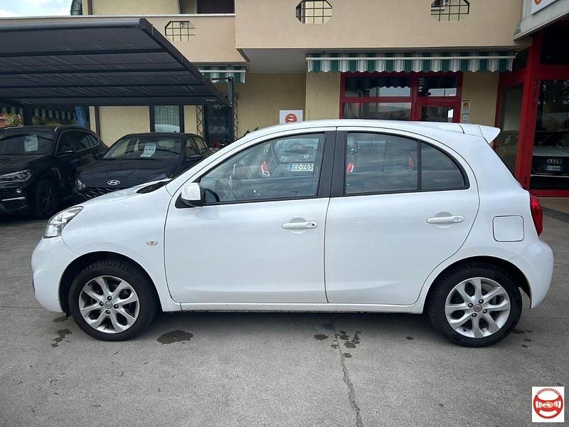 Usata Nissan Micra Acenta 80 CV (58 kW) 2014 Bianco Utilitaria