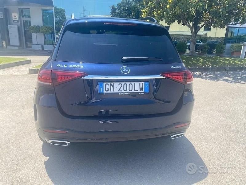 Usata Mercedes GLE400 Premium Plus 330 CV (242 kW) 2023 Blu SUV