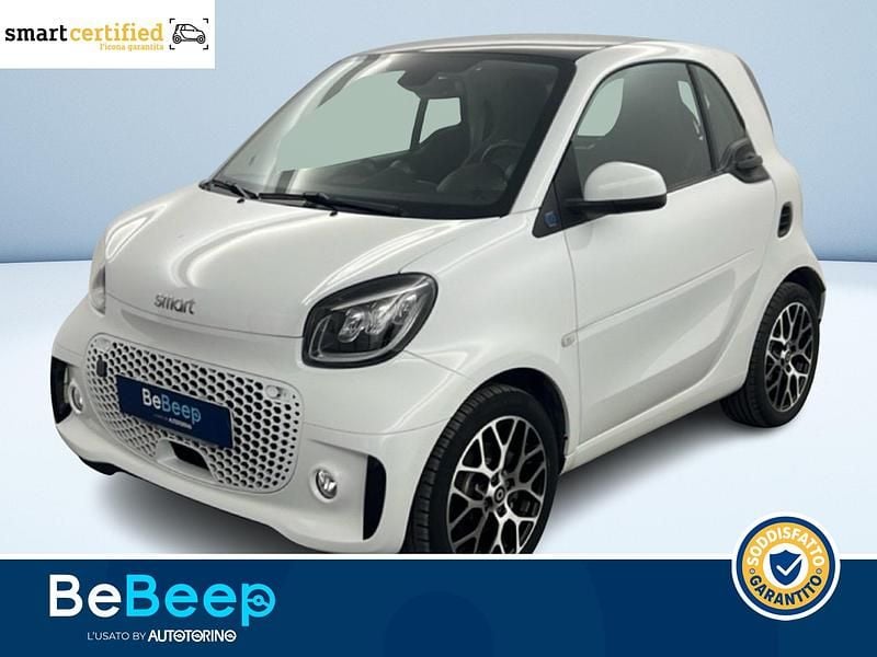 Bianco pastello Usata 2022 Smart ForTwo Electric Drive Prime Tre volumi | 15.700 € (Cara) - Immagine 1/3