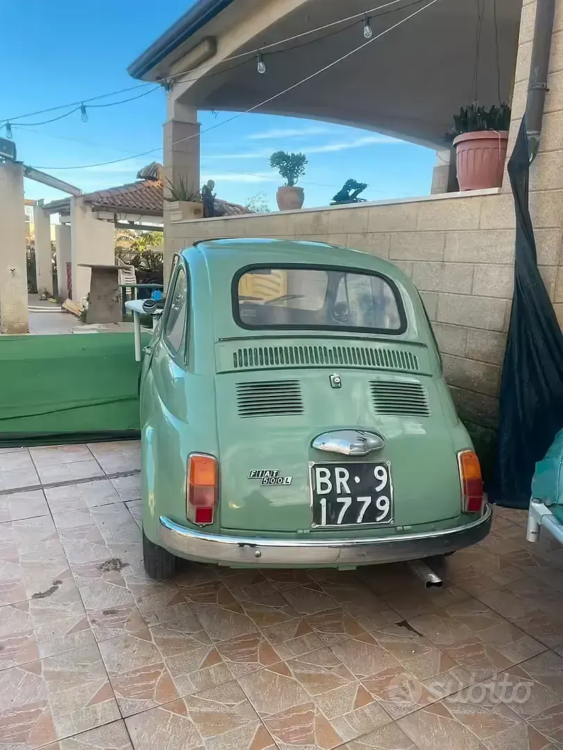 Usata Fiat 500 1970 Verde Utilitaria