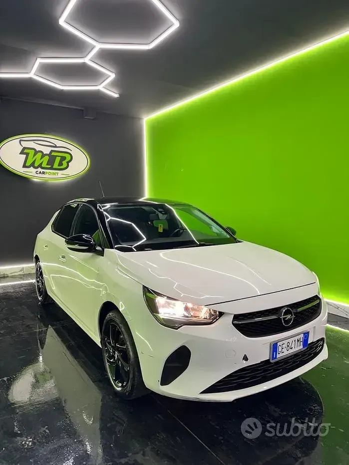 Usata Opel Corsa Elegance 75 CV (55 kW) 2021 Bianco Utilitaria