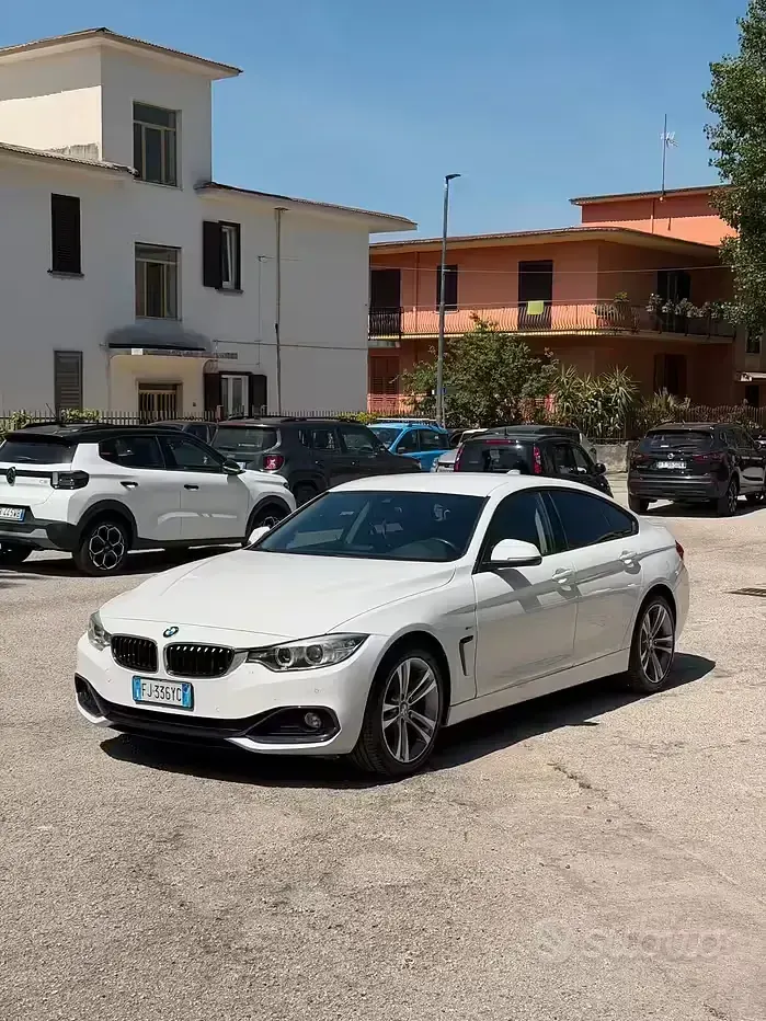 Usata BMW 420 Sport Line 190 CV (139 kW) 2016 Bianco Coupé