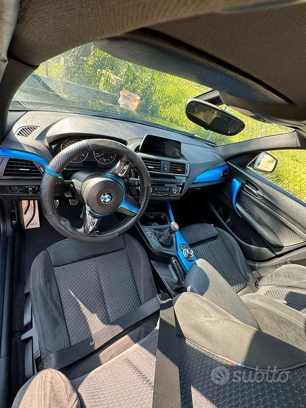 Usata BMW 114 M Sport 95 CV (69 kW) 2016 Grigio Utilitaria