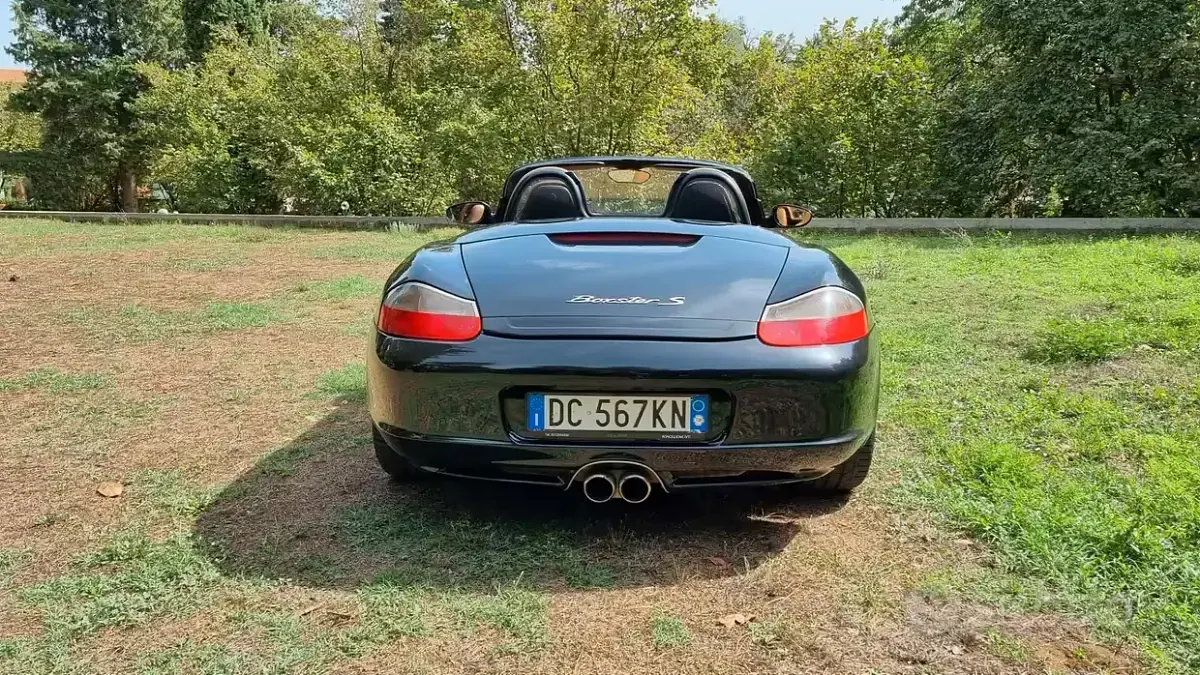 Usata Porsche Boxster 260 CV (191 kW) 2003 Nero Cabrio