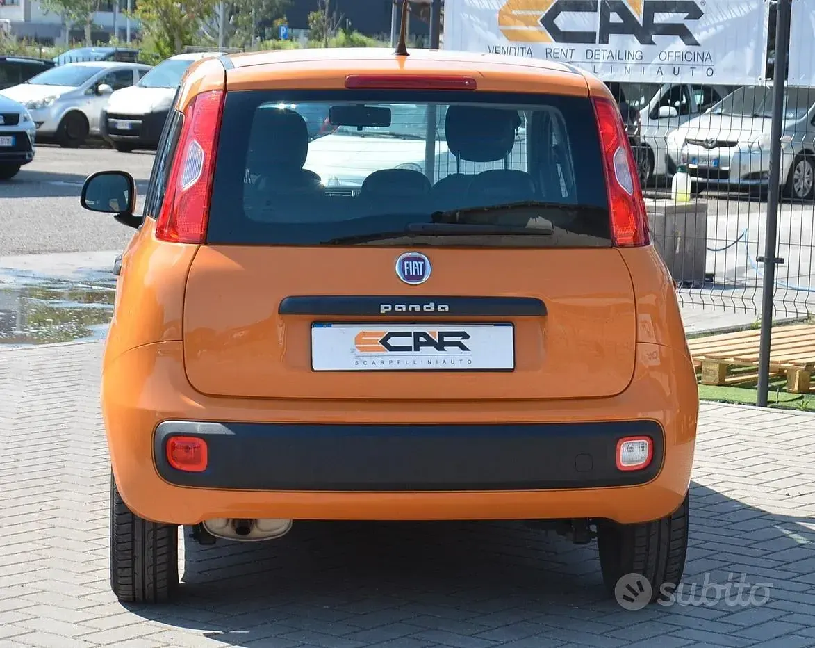 Usata Fiat Panda Easy 69 CV (50 kW) 2019 Arancione Utilitaria