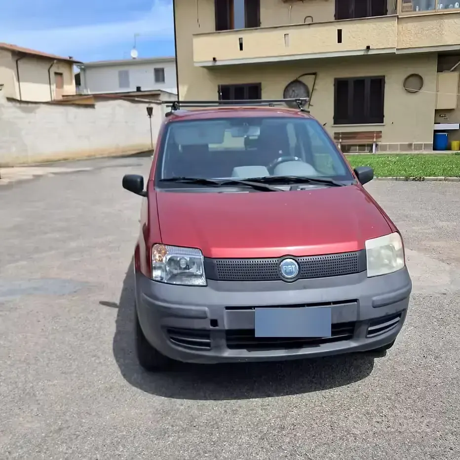 Usata Fiat Panda 4x4 60 CV (44 kW) 2006 Rosso Utilitaria