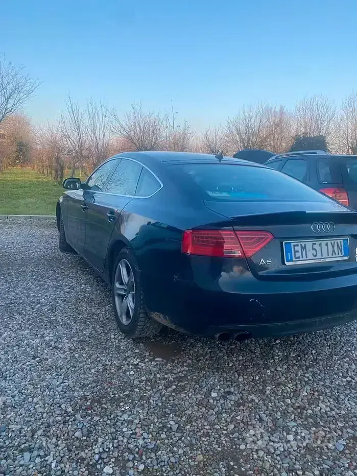 Usata Audi A5 177 CV (130 kW) 2012 Blu Coupé