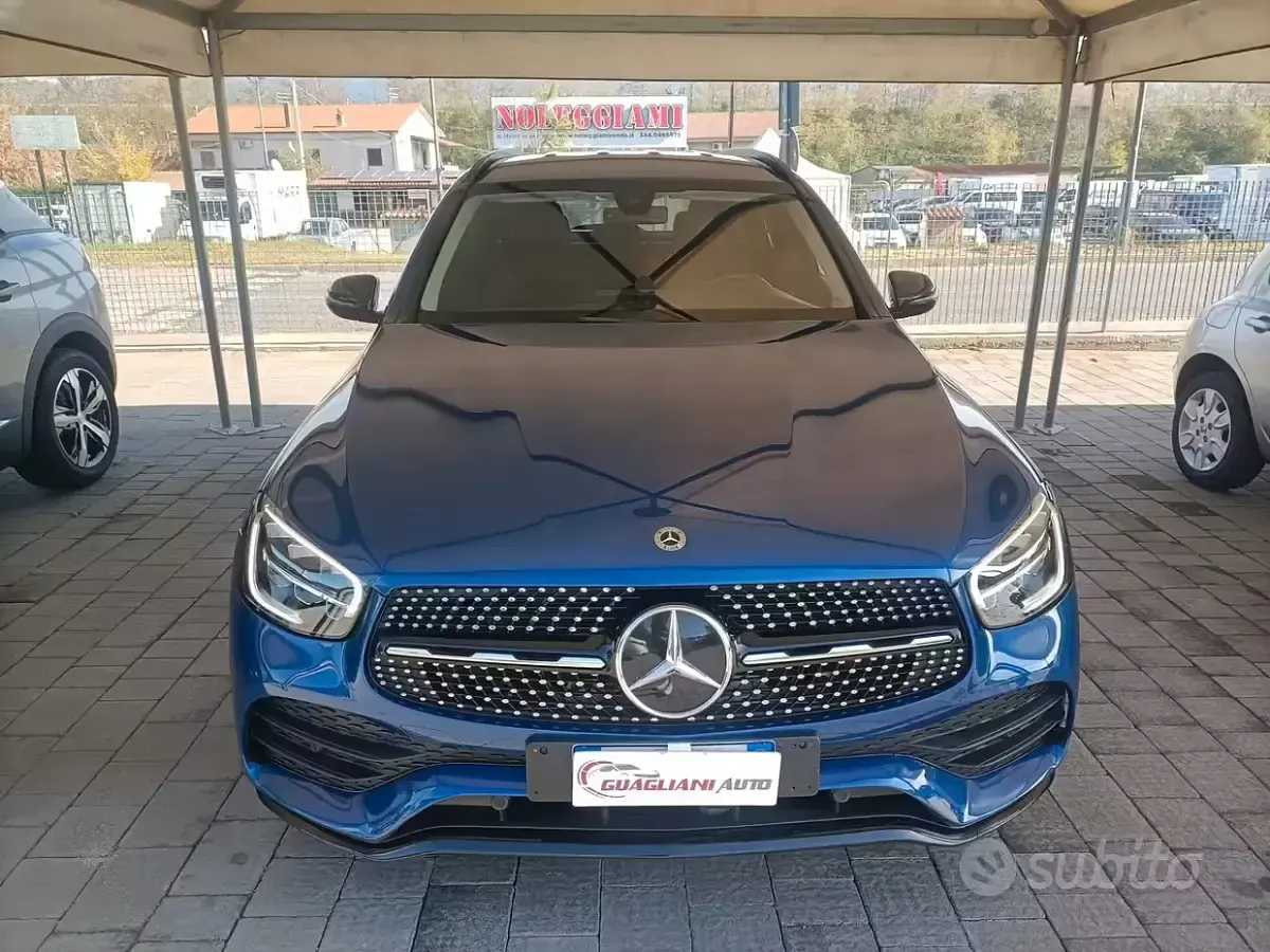Usata Mercedes GLC300 Premium Plus 245 CV (180 kW) 2022 Blu SUV