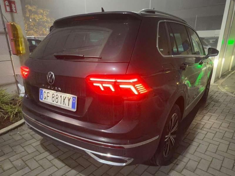Usata VW Tiguan Elegance 150 CV (110 kW) 2021 Nero SUV